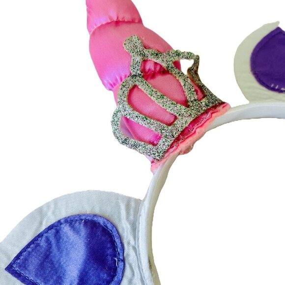 Girls Pink Gltter Colorful Unicorn Headband Fashion Party wear Hair accessory - Picture 3 of 5